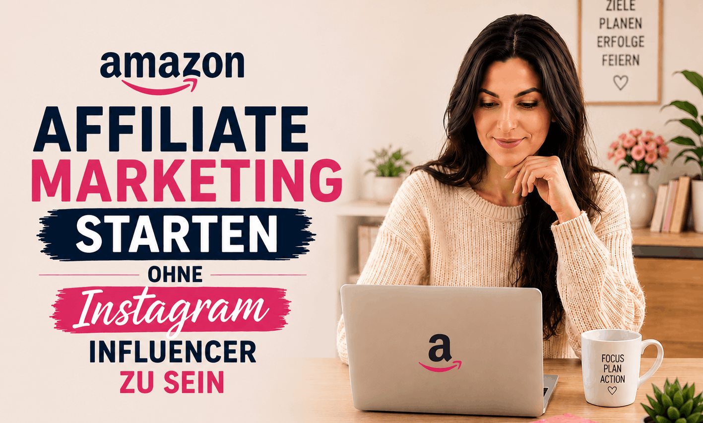 Amazon Affiliate Marketing starten ohne Instagram Influencer zu sein affiliate marketing starten