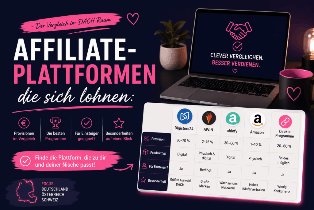 affiliate plattformen vergleich